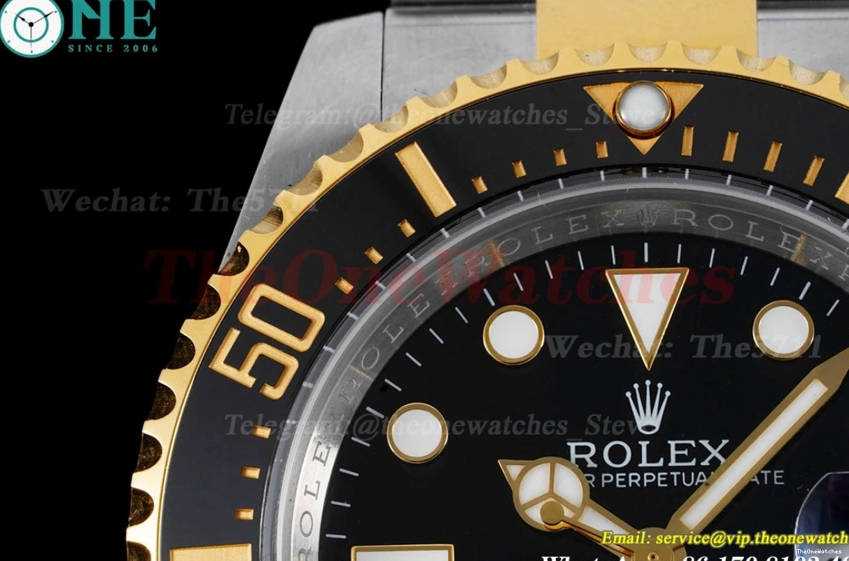 SeaDweller Black Dial 126603 SS VR3235 43mm YG APF 0319